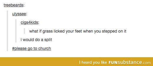 Grass Licking