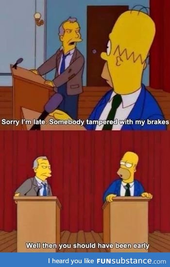 Sorry I'm late