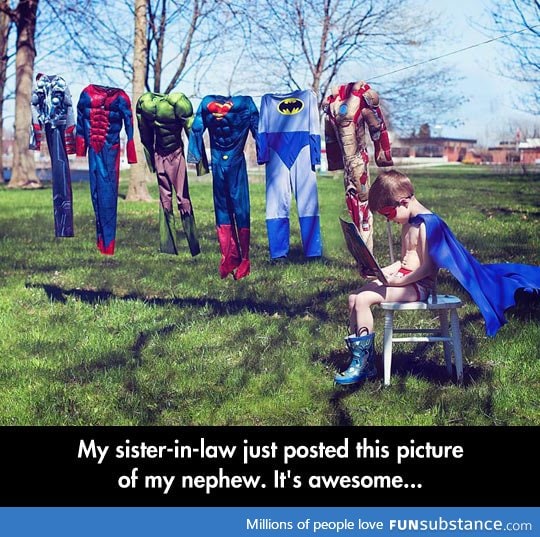 Awesome nephew
