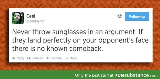 During an argument, always remember