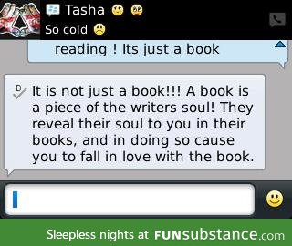Its never "just a book". Ever 3-(