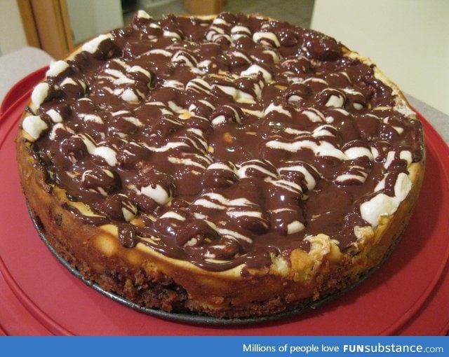 Caloric Nirvana 6... S'mores Cheesecake