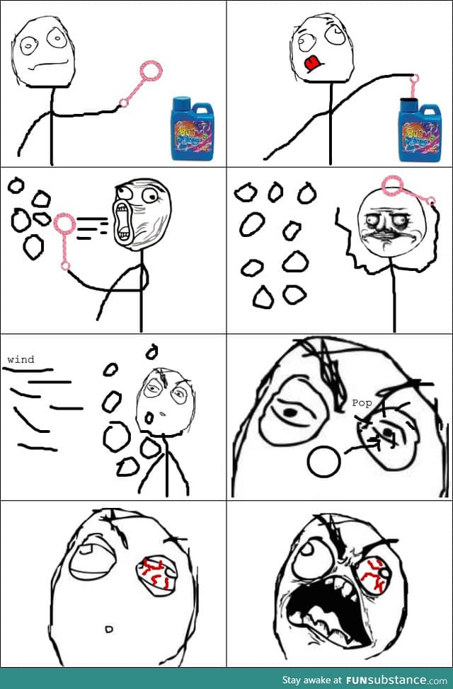 Bubble rage