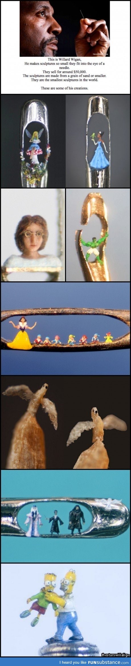 Tiniest sculptures