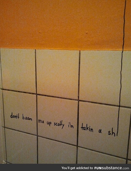 The enterprise took a break