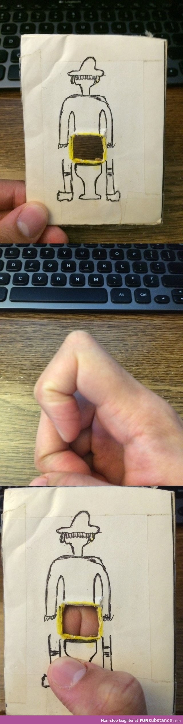 Finger butt