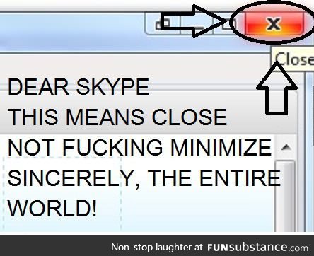 Dear Skype