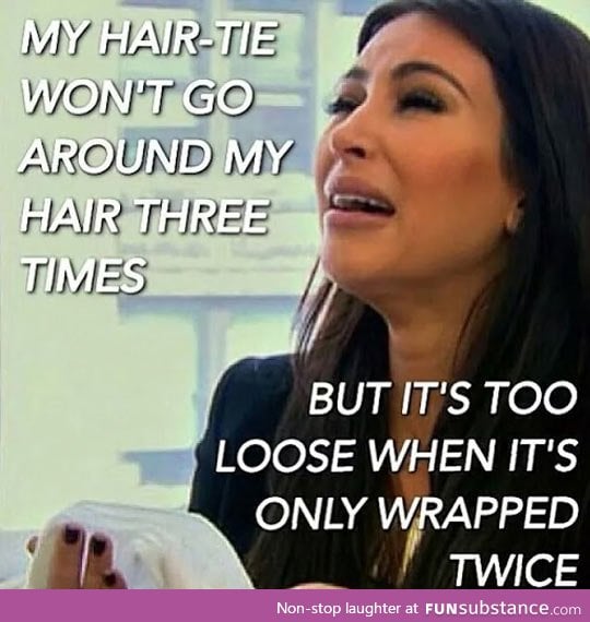 Long hair daily problem