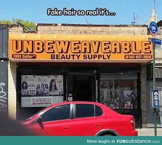 Unbeweavable.