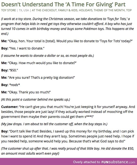 Faith in Humanity Restored!