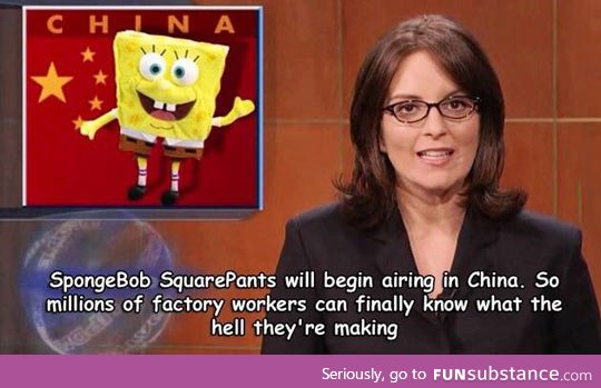 Spongebob airing in china