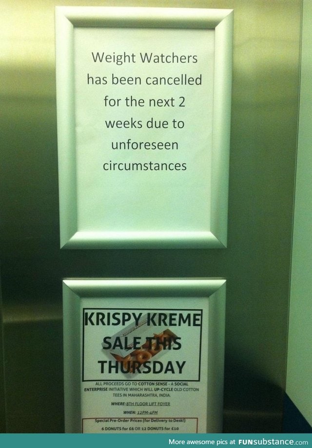 Who could have seen that coming?