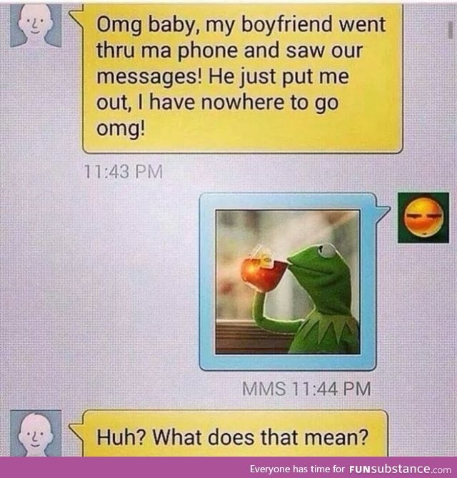 None of my business