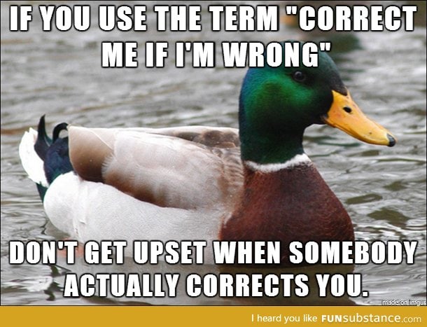 Guy in a meeting today was livid