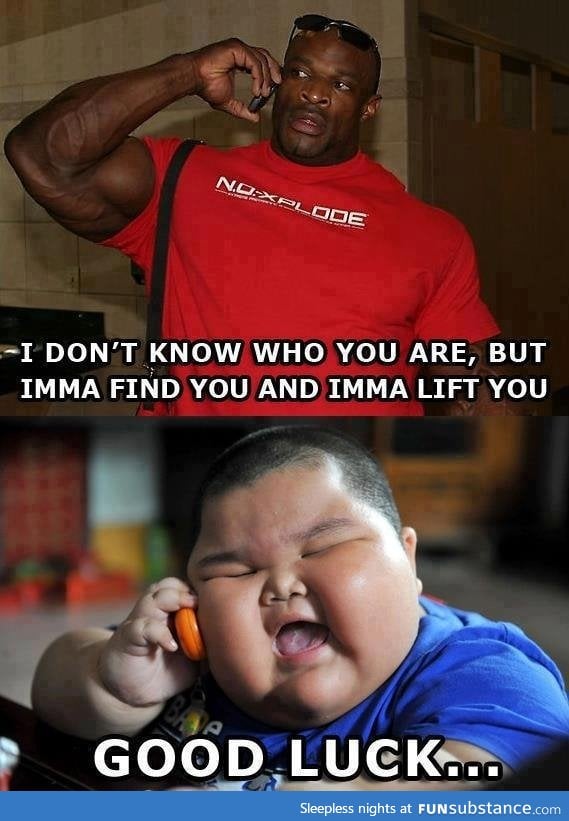 Imma lift you