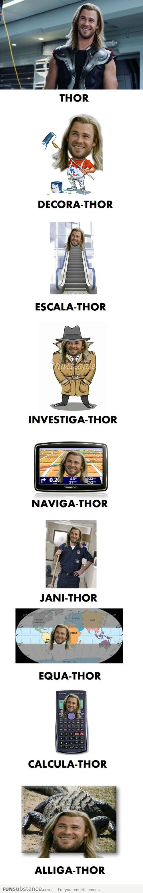 Thor Everywhere