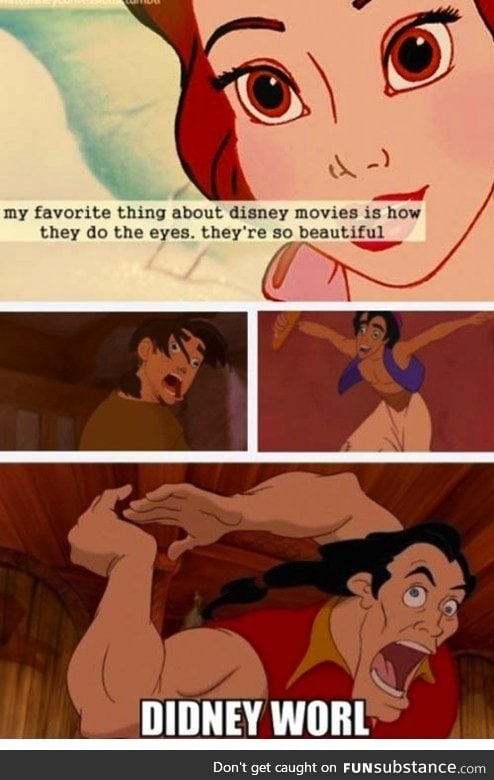 Disney's beautiful eyes