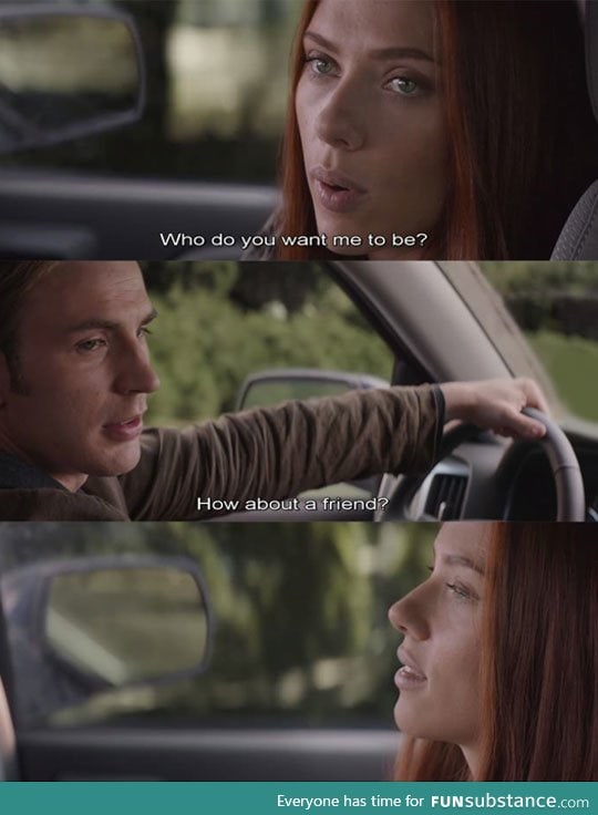 Friend zone level: Captain america