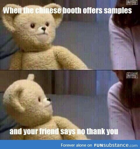 Who says no to free samples?