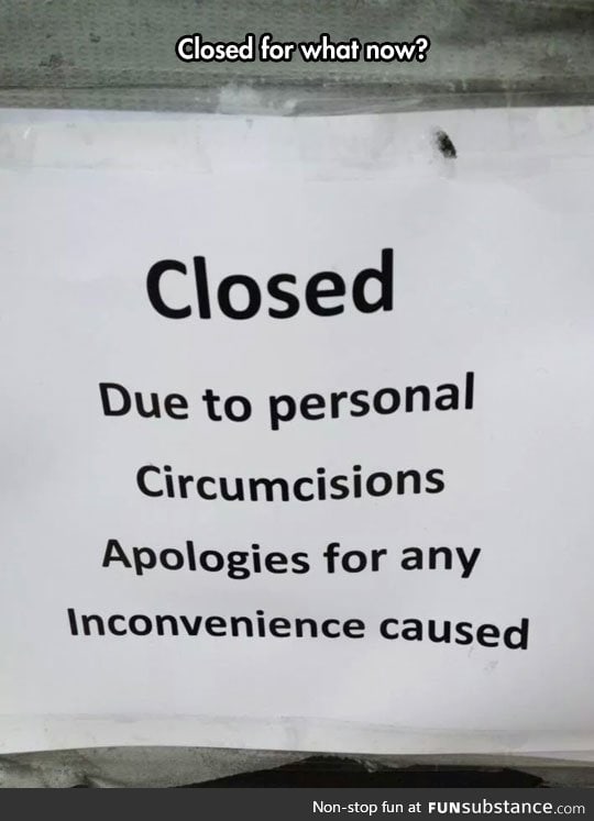 They had their reasons
