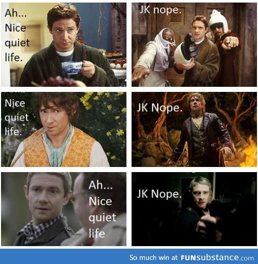 Martin Freeman Problems