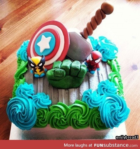 Marvel cake
