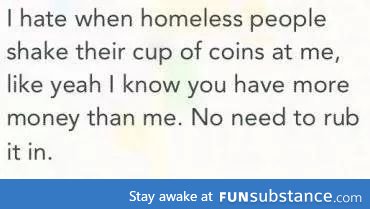 Homeless people