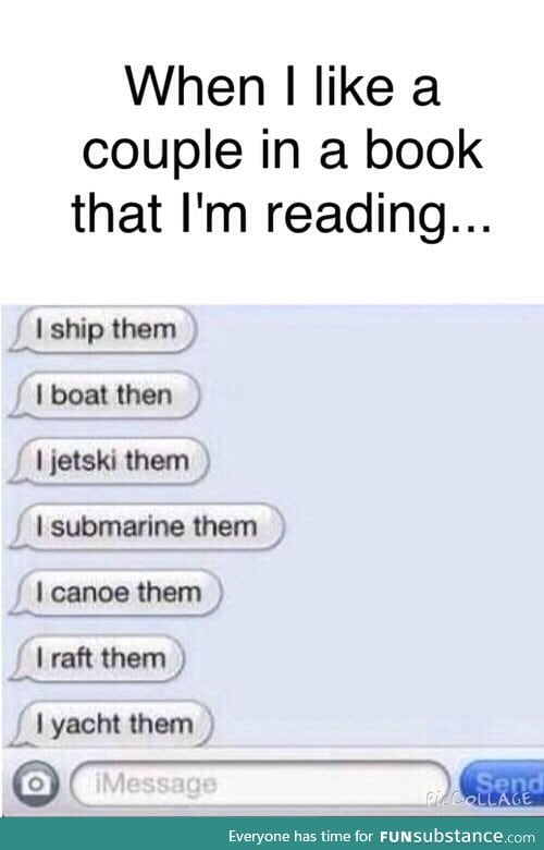 I yatch them