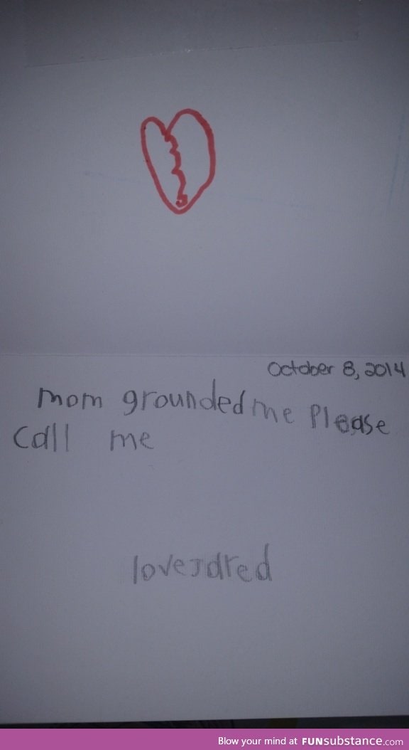 My nephew likes sending me cards through the mail and updating me on his life