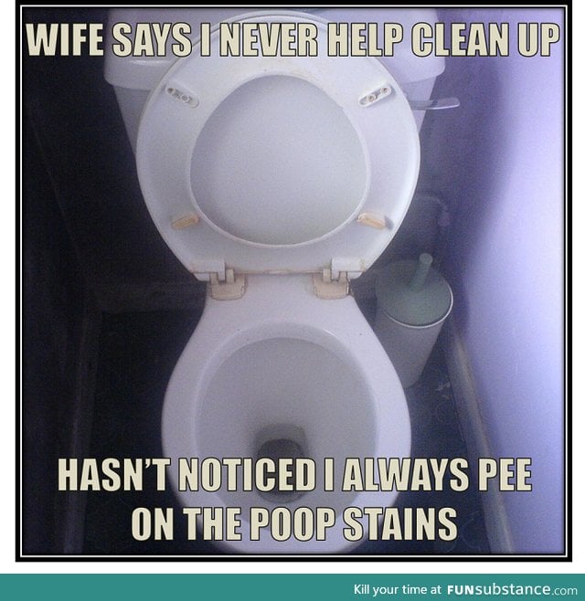How men help clean the house