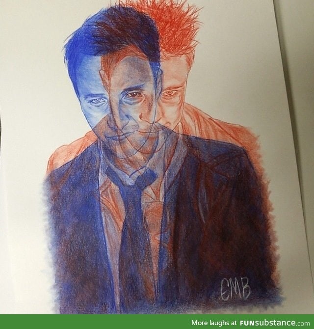 I am Jack's color pencil art
