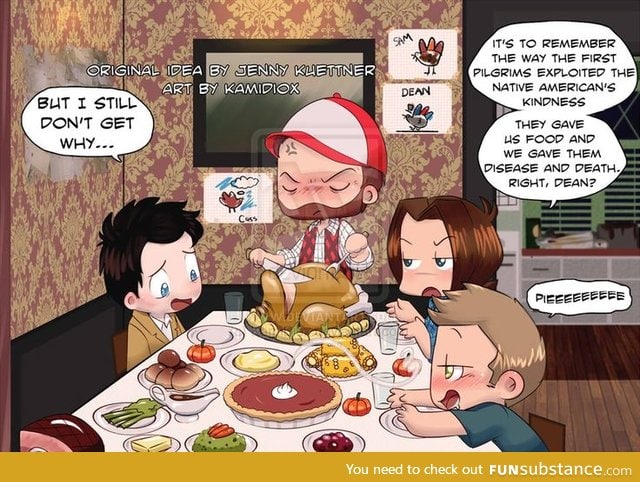 A very Supernatural Thanksgiving!!