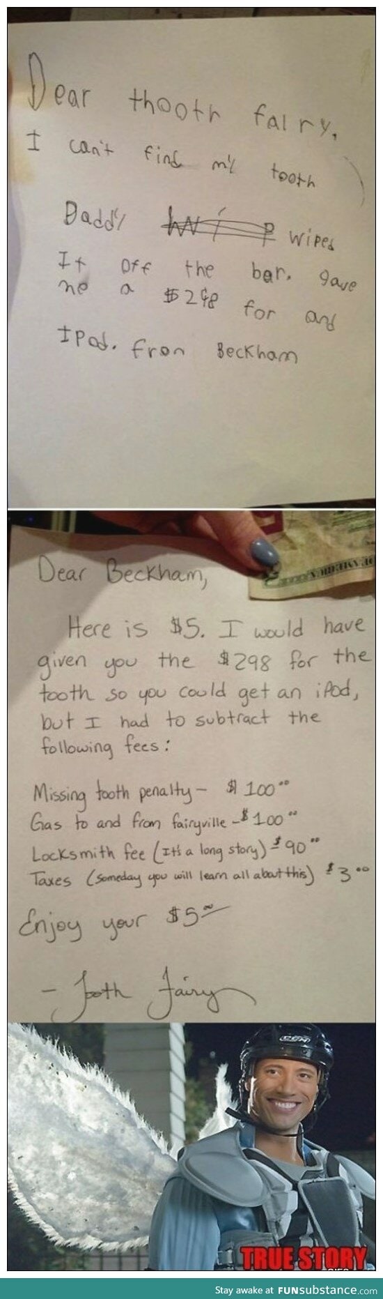 Tooth fairy story