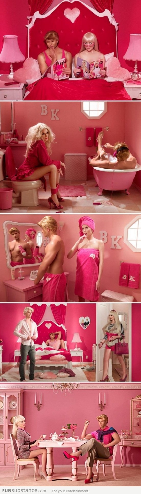 Barbie and Ken's marriage in real life