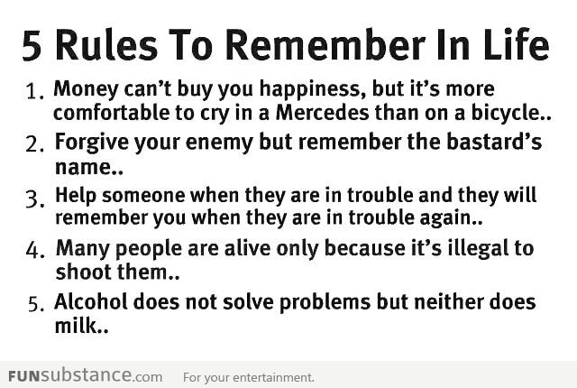 5 rules that will make you happier