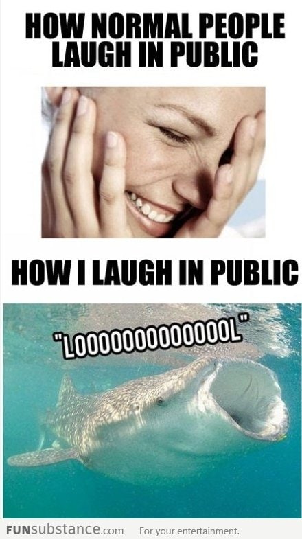 Laughing in Public