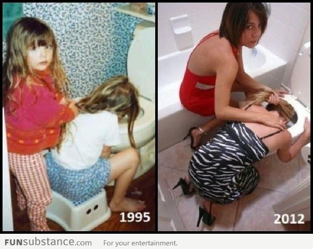 Now and then