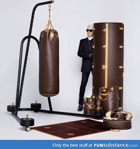 This is what you get when you purchase the $175K Louis Vuitton Punching