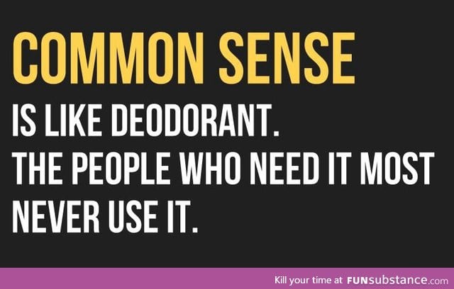 Common sense