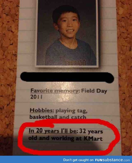 This boy aims high