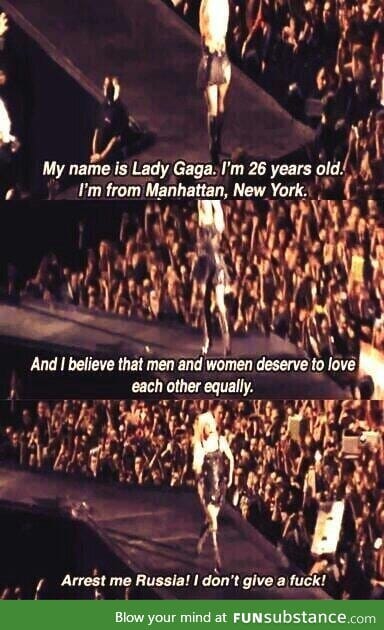 Lady Gaga is amazing