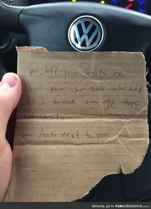 There are still good people in this world