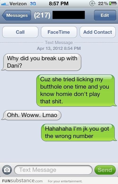 Wrong Number Prank