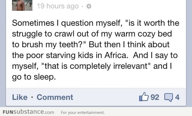 That is completely irrelevant