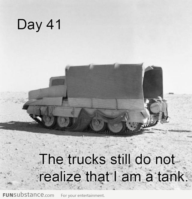 Tank disguise