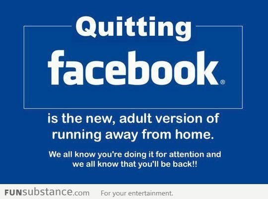 Quoting facebook