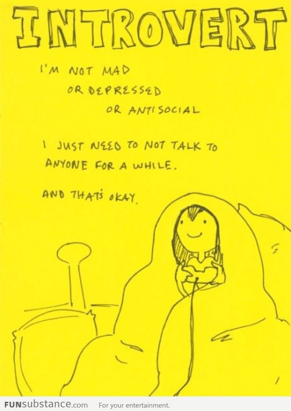 I'm just an introvert