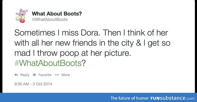 In response to the recent Dora post