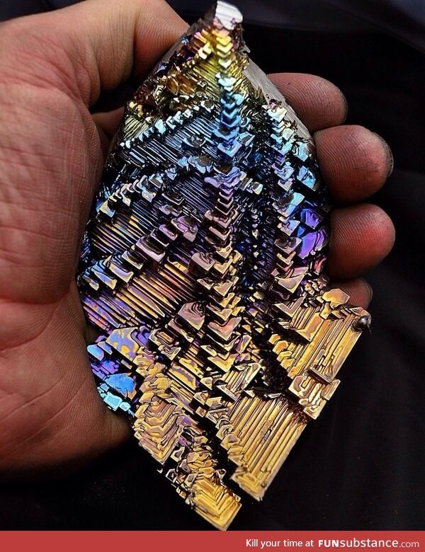 Bismuth crystal