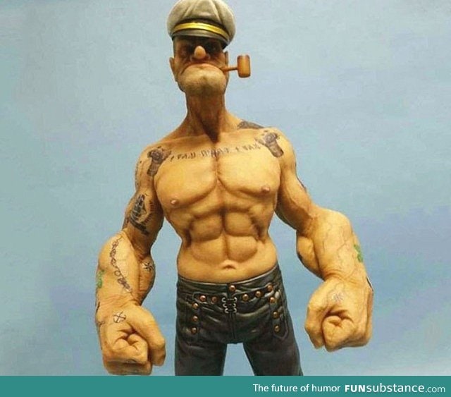 Realistic Popeye